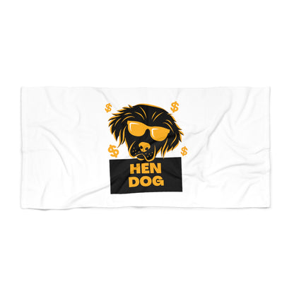 HenDog Beach Towel